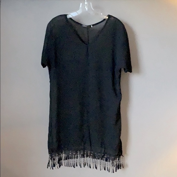 Show Lai Black Bathing Suit Cover Up - Picture 2 of 10